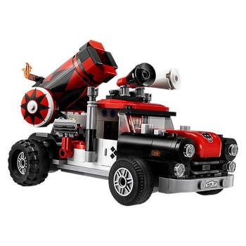 Lego set Batman movie Harley Quinn cannoball attack LE70921-1